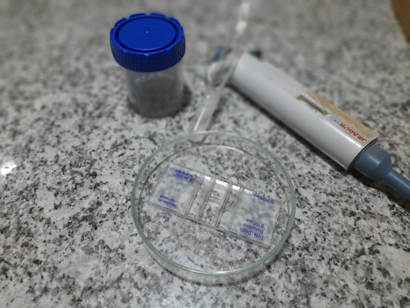 Semen sample preparation for IMSI in the lab